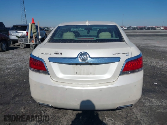 2011 Buick LaCrosse CXS with VIN 1G4GE5ED1BF192324, listed as a IAAI auction lot 41410677 with 203,186 mi miles and . Bid and sale history available at DreamBid. Image 17.