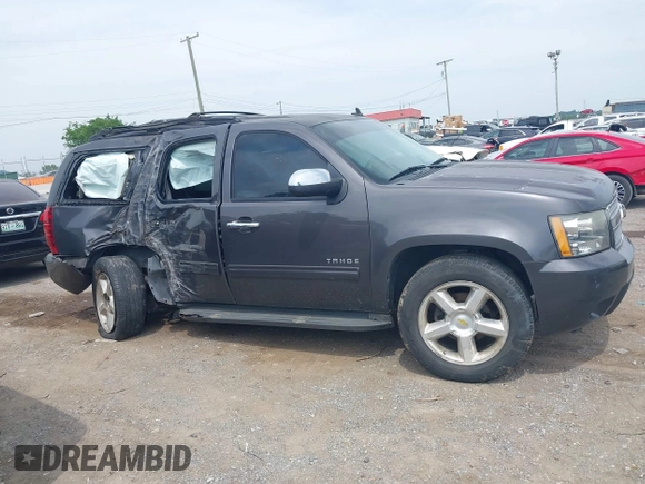 2010 Chevrolet Tahoe LT with VIN 1GNMCBE35AR247803, listed as a IAAI auction lot 42270437 with 264,187 mi miles and . Bid and sale history available at DreamBid. Image 13.