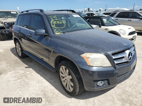 2010 Mercedes-Benz GLK 350 with VIN WDCGG5GB2AF494241, listed as a Copart auction lot 75194064 with Not Provided miles and Salvage Title. Bid and sale history available at DreamBid. Image 4.