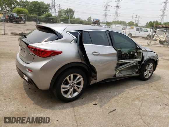 2017 Infiniti QX30 Sport with VIN SJKCH5CP4HA032478, listed as a Copart auction lot 56130273 with 69,415 mi miles. Bid and sale history available at carsss.com. Image 3.