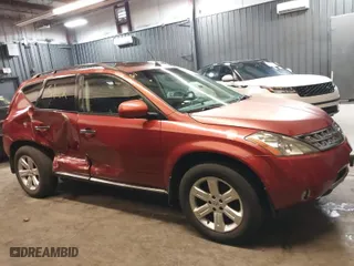 2006 Nissan Murano SL with VIN JN8AZ08W46W517279, listed as a IAAI auction lot 41662143 with 147,529 mi miles. Bid and sale history available at carsss.com. Image 13.