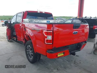 2020 Ford F-150 XL with VIN 1FTEW1EP5LFB65401, listed as a IAAI auction lot 42572733 with 30,280 mi miles and . Bid and sale history available at DreamBid. Image 3.
