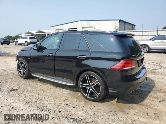2018 Mercedes-Benz GLE 43 AMG with VIN 4JGDA6EB0JB032248, listed as a Copart auction lot 59057445 with 72,228 mi miles and Salvage title. Bid and sale history available at DreamBid. Image 2.
