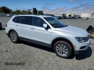 2018 Volkswagen Tiguan SEL with VIN 3VV2B7AX9JM115414, listed as a Copart auction lot 65432185 with 46,251 mi miles and Salvage title. Bid and sale history available at DreamBid. Image 4.