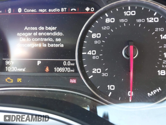 2016 Audi A6 Premium Plus z VIN WAUGFAFC0GN122291, wystawiony jako IAAI lot #42212208 z przebiegiem 106 970 mil mil oraz . Historia ofert i sprzedaży dostępna na DreamBid. Obrazek 16.