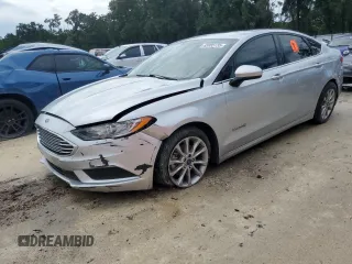 2017 Ford Fusion Hybrid SE with VIN 3FA6P0LU5HR382273, listed as a Copart auction lot 65985135 with 214,920 mi miles and Clean title. Bid and sale history available at DreamBid. Image 1.