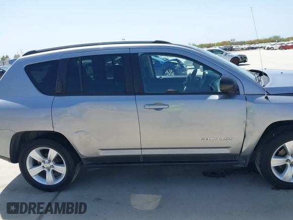 2017 Jeep Compass Sport with VIN 1C4NJCBA5HD147977, listed as a IAAI auction lot 41821444 with 86,126 mi miles and . Bid and sale history available at carsss.com. Image 13.
