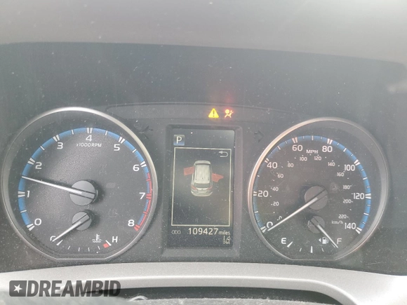 2018 Toyota RAV4 XLE with VIN 2T3RFREV6JW815119, listed as a Copart auction lot 49270895 with 109,427 mi miles and Salvage Title. Bid and sale history available at carsss.com. Image 9.