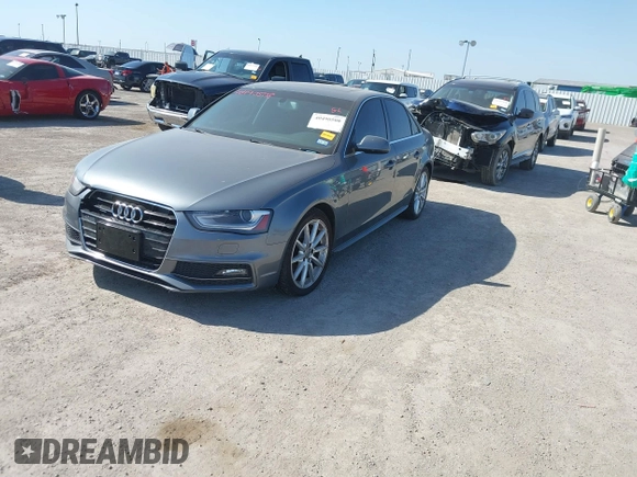 2015 Audi A4 Premium Plus with VIN WAUFFAFL0FN044511, listed as a IAAI auction lot 40490508 with 151,145 mi miles. Bid and sale history available at carsss.com. Image 17.