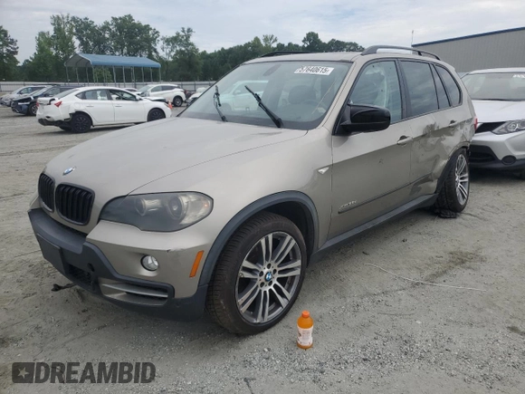 2010 BMW X5 35d with VIN 5UXFF0C5XALT75361, listed as a Copart auction lot 57640615 with 156,784 mi miles and Salvage title. Bid and sale history available at DreamBid. Image 1.