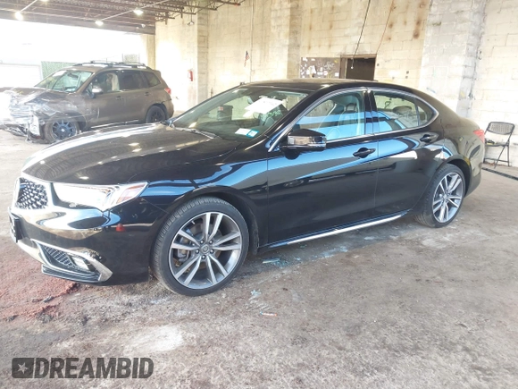 2020 Acura TLX w/Technology Pkg with VIN 19UUB2F41LA005077, listed as a IAAI auction lot 41817342 with 43,305 mi miles. Bid and sale history available at carsss.com. Image 18.