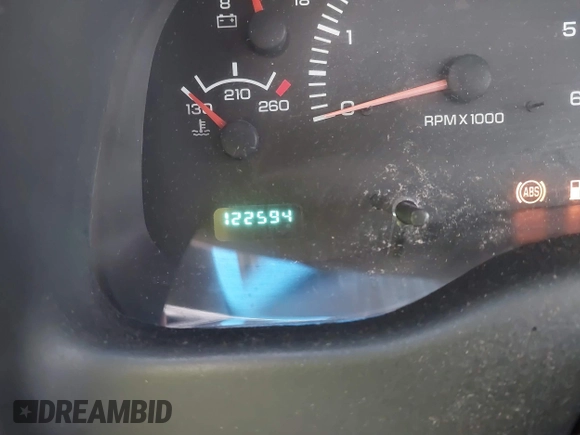 1999 Dodge Dakota with VIN 1B7FL22P8XS232450, listed as a IAAI auction lot 41754680 with 122,594 mi miles. Bid and sale history available at carsss.com. Image 7.