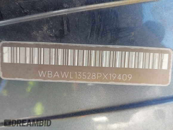 2008 BMW 3 Series 328i с VIN WBAWL13528PX19409, выставлен на аукционе IAAI как лот 42306989 с пробегом Не указан миль и . История ставок и продаж доступна на DreamBid. Изображение 12.