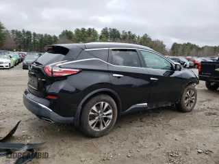2015 Nissan Murano Platinum with VIN 5N1AZ2MH2FN284597, listed as a Copart auction lot 51280065 with 71,718 mi miles and Clean Title. Bid and sale history available at carsss.com. Image 3.
