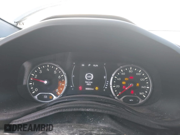 2018 Jeep Renegade Latitude with VIN ZACCJABB7JPH15240, listed as a IAAI auction lot 41727971 with 96,853 mi miles and . Bid and sale history available at carsss.com. Image 7.