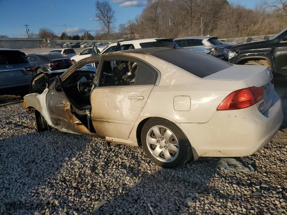 2009 Kia Optima LX with VIN KNAGE228195333268, listed as a Copart auction lot 42000395 with 0 mi miles and Non Repairable. Bid and sale history available at carsss.com. Image 2.