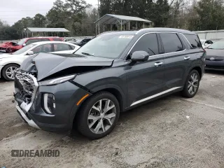 2021 Hyundai Palisade Limited z VIN KM8R5DHE9MU175096, wystawiony jako Copart lot #45798015 z przebiegiem 63 137 mil mil oraz Szkody całkowita. Historia ofert i sprzedaży dostępna na DreamBid. Obrazek 1.