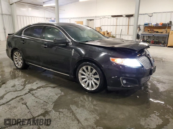 2010 Lincoln MKS EcoBoost with VIN 1LNHL9FT4AG601626, listed as a Copart auction lot 45730095 with 169,603 mi miles and Salvage Title. Bid and sale history available at carsss.com. Image 4.