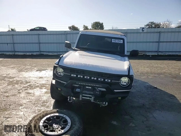 2023 Ford Bronco with VIN 1FMDE5DH8PLA85996, listed as a Copart auction lot 44072945 with 41,789 mi miles and Salvage Title. Bid and sale history available at DreamBid. Image 11.