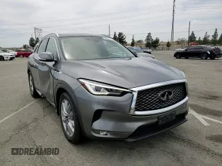 2020 Infiniti QX50 Luxe with VIN 3PCAJ5M16LF107867, listed as a Copart auction lot 56687275 with 67,957 mi miles and Salvage title. Bid and sale history available at DreamBid. Image 14.