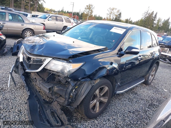 2011 Acura MDX with VIN 2HNYD2H22BH526146, listed as a IAAI auction lot 40602187 with 1 mi miles. Bid and sale history available at carsss.com. Image 17.