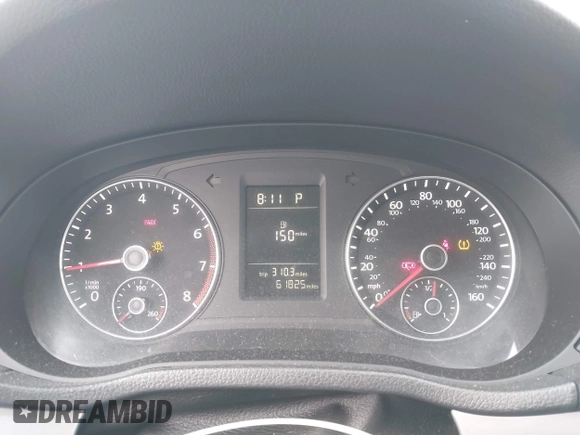 2014 Volkswagen Passat S with VIN 1VWAS7A34EC120855, listed as a IAAI auction lot 42134586 with 61,825 mi miles and . Bid and sale history available at DreamBid. Image 7.