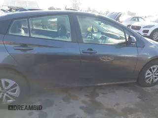 2017 Toyota Prius Two with VIN JTDKARFU3H3047912, listed as a IAAI auction lot 41603006 with 107,827 mi miles. Bid and sale history available at carsss.com. Image 13.