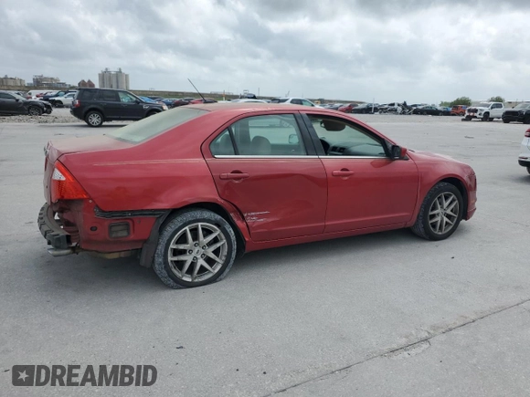 2011 Ford Fusion SEL with VIN 3FAHP0JG6BR225705, listed as a Copart auction lot 51157335 with 134,139 mi miles and Salvage Title. Bid and sale history available at carsss.com. Image 3.