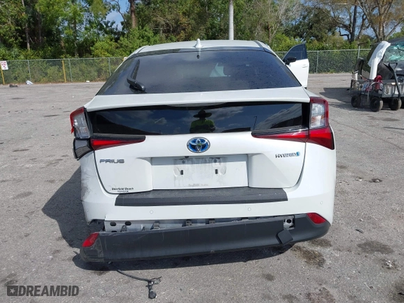 2022 Toyota Prius L Eco with VIN JTDKAMFU5N3181724, listed as a IAAI auction lot 41568635 with 67,360 mi miles. Bid and sale history available at carsss.com. Image 17.
