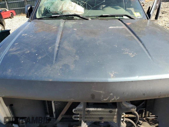 2007 Chevrolet Silverado 1500 Work Truck with VIN 2GCEK19JX71605384, listed as a Copart auction lot 76998034 with 0 mi miles and Salvage Title. Bid and sale history available at carsss.com. Image 12.