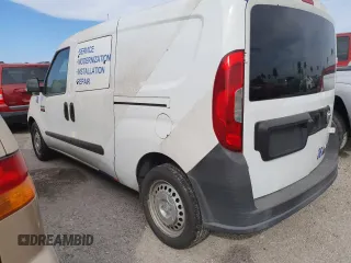 2016 Ram ProMaster City Cargo Tradesman with VIN ZFBERFAT1G6B68248, listed as a Copart auction lot 75356234 with Not Provided miles and Clean Title. Bid and sale history available at DreamBid. Image 2.