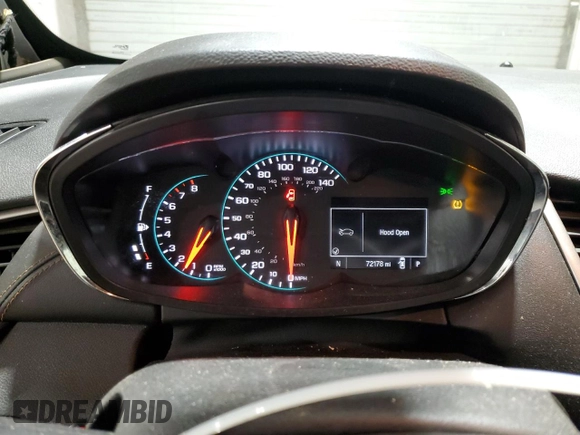 2018 Chevrolet Trax LT with VIN 3GNCJPSBXJL159203, listed as a Copart auction lot 48732285 with 72,178 mi miles and Clean Title. Bid and sale history available at carsss.com. Image 9.
