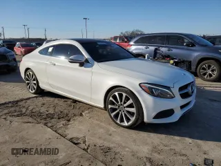 2018 Mercedes-Benz C 300 with VIN WDDWJ4JBXJF633768, listed as a Copart auction lot 45532095 with 145,525 mi miles and Clean Title. Bid and sale history available at DreamBid. Image 4.