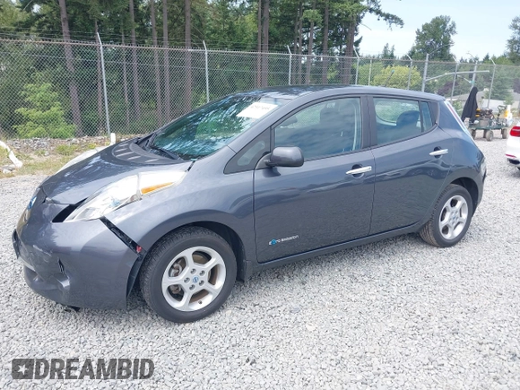 2013 Nissan LEAF SL with VIN 1N4AZ0CP9DC408137, listed as a IAAI auction lot 42517495 with 53,237 mi miles and . Bid and sale history available at DreamBid. Image 19.