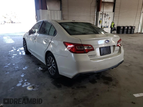 2019 Subaru Legacy Premium with VIN 4S3BNAF63K3004329, listed as a Copart auction lot 65595262 with 0 mi miles. Bid and sale history available at carsss.com. Image 3.
