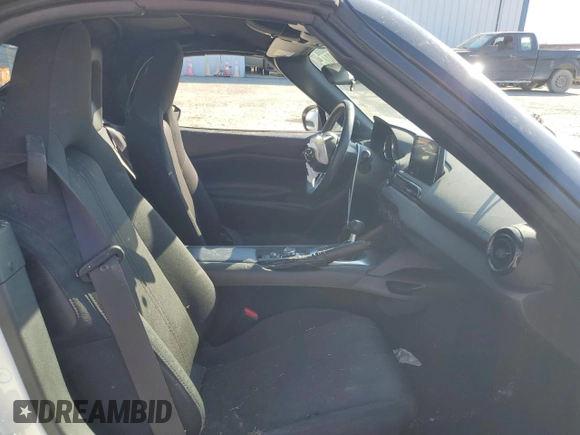 2021 Mazda MX-5 Miata Sport with VIN JM1NDAB79M0453940, listed as a Copart auction lot 85842094 with 29,159 mi miles and Salvage title. Bid and sale history available at DreamBid. Image 11.