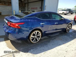 2018 Nissan Maxima Platinum with VIN 1N4AA6APXJC360754, listed as a Copart auction lot 53066555 with 79,358 mi miles and Salvage Title. Bid and sale history available at DreamBid. Image 3.