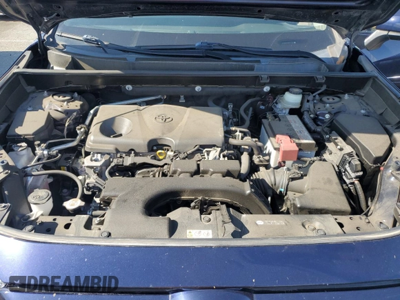 2019 Toyota RAV4 XLE with VIN JTMW1RFV8KD012701, listed as a Copart auction lot 54642105 with 25,747 mi miles and Salvage Title. Bid and sale history available at carsss.com. Image 11.