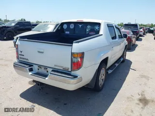 2008 Honda Ridgeline RTL with VIN 2HJYK16568H529221, listed as a IAAI auction lot 42027640 with 143,536 mi miles. Bid and sale history available at carsss.com. Image 4.