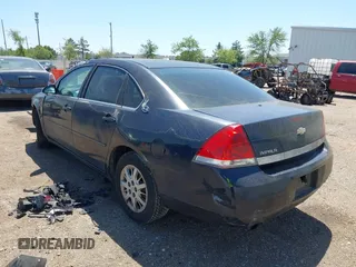 2007 Chevrolet Impala Police Pkg Police Pkg 9C1 with VIN 2G1WS55R479357814, listed as a IAAI auction lot 39246475 with 241,538 mi miles. Bid and sale history available at carsss.com. Image 3.