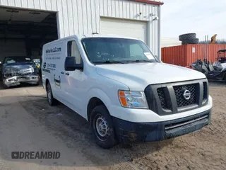 2013 Nissan NV S with VIN 1N6BF0KM9DN101101, listed as a IAAI auction lot 41384511 with 232,485 mi miles. Bid and sale history available at carsss.com. Image 1.