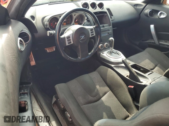 2006 Nissan 350Z Touring with VIN JN1AZ34E36M351006, listed as a Copart auction lot 71634754 with 113,312 mi miles and Non Repairable. Bid and sale history available at DreamBid. Image 8.