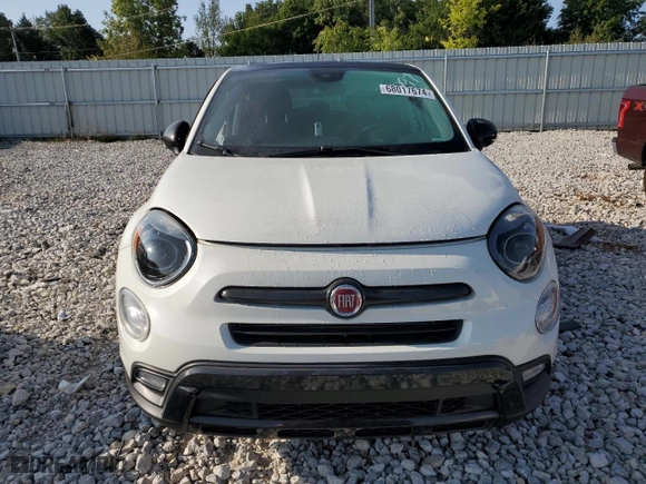 2018 FIAT 500X Urbana Edition with VIN ZFBCFXCB3JP659297, listed as a Copart auction lot 68017674 with 70,966 mi miles and Clean Title. Bid and sale history available at carsss.com. Image 5.