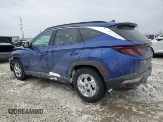 2024 Hyundai Tucson SEL with VIN 5NMJB3DE4RH301017, listed as a Copart auction lot 46230705 with 21,949 mi miles and Salvage Title. Bid and sale history available at carsss.com. Image 2.