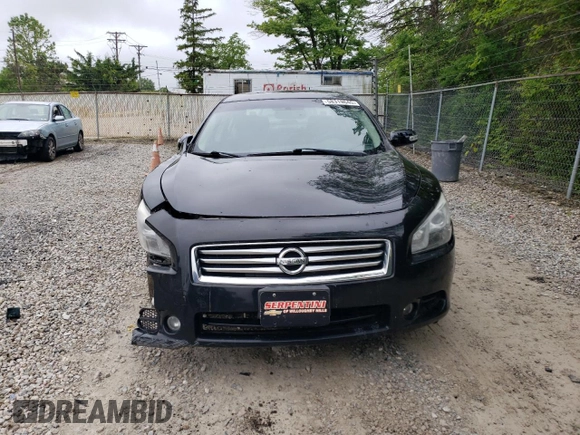 2013 Nissan Maxima SV with VIN 1N4AA5AP4DC843204, listed as a Copart auction lot 58319645 with 99,508 mi miles and Salvage title. Bid and sale history available at DreamBid. Image 5.