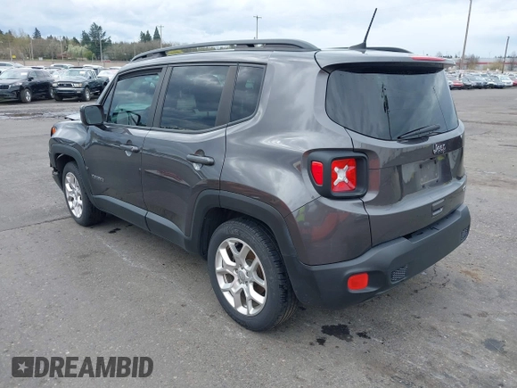 2018 Jeep Renegade Altitude z VIN ZACCJABB7JPH23676, wystawiony jako IAAI lot #41885158 z przebiegiem 116 314 mil mil oraz . Historia ofert i sprzedaży dostępna na DreamBid. Obrazek 3.