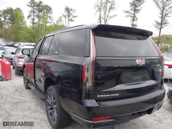 2023 Cadillac Escalade 4WD Sport with VIN 1GYS4EKL5PR444623, listed as a IAAI auction lot 41995197 with 52,658 mi miles. Bid and sale history available at carsss.com. Image 14.