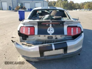 2010 Ford Mustang GT500 with VIN 1ZVBP8JS3A5156425, listed as a Copart auction lot 77348134 with 61,984 mi miles and Salvage title. Bid and sale history available at DreamBid. Image 6.