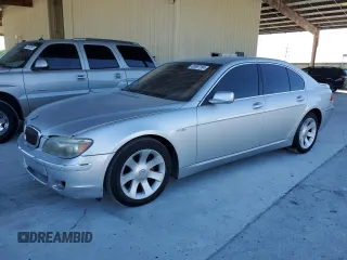 2006 BMW 7 Series 750i with VIN WBAHL83566DT07171, listed as a Copart auction lot 82697184 with Not Provided miles and Clean Title. Bid and sale history available at carsss.com. Image 1.