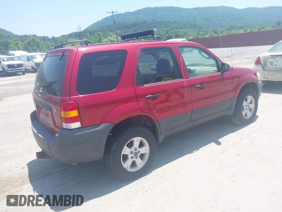 2006 Ford Escape XLT with VIN 1FMCU03156KC06607, listed as a IAAI auction lot 42564636 with 183,896 mi miles and . Bid and sale history available at DreamBid. Image 4.
